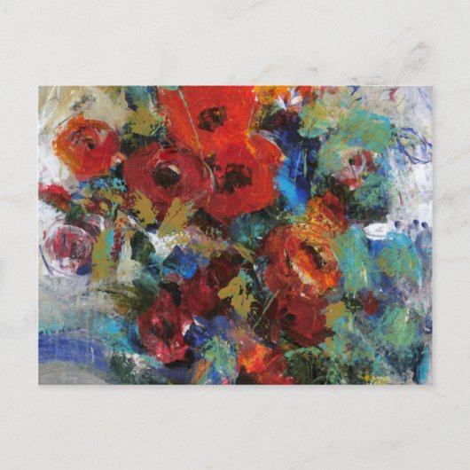 カラーの飛沫 II ポストカード (正面)