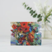 カラーの飛沫 II ポストカード (スタンド正面)