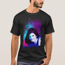 カラーの飛沫 Tシャツ