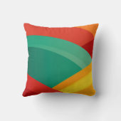 カラーの鮮やか円弧 クッション (裏面)