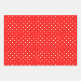 カラーはっきりしたとプティハートトリオ ラッピングペーパーシート