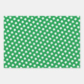 カラーはっきりしたスターズ – コスタムエイジ子供の誕生日 ラッピングペーパーシート (正面3)