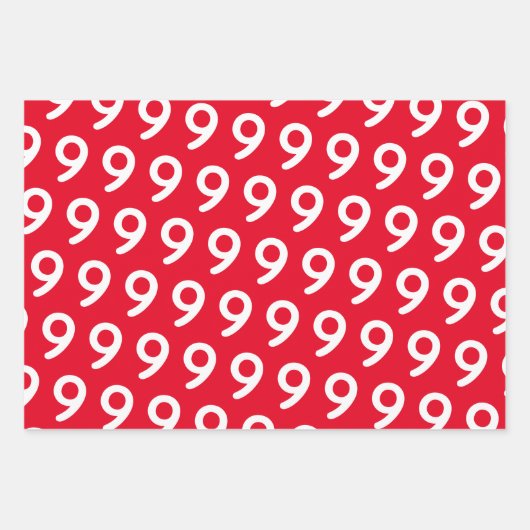 カラーはっきりしたスターズ – コスタムエイジ子供の誕生日 ラッピングペーパーシート (正面)