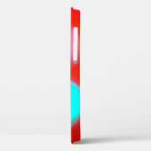 カラーぼやけ抽象芸術赤の背景《写真》ぼけ味 Case-Mate iPhoneケース (裏面 / 左)