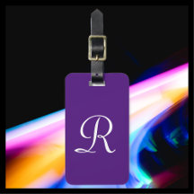 カラーまたはパープルモノグラムバッグの選択