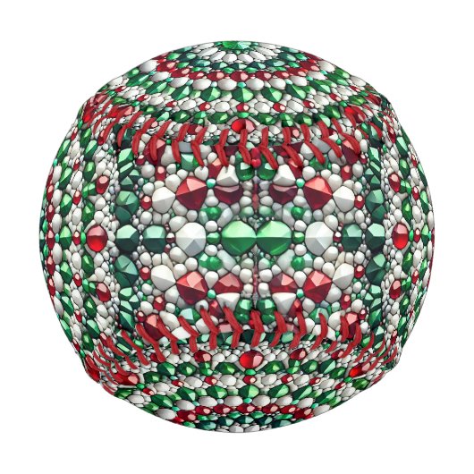 カラーを使用した国イタリアン際野球 野球ボール (裏面)