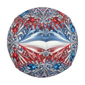 カラーを使用した国フランスの際野球 野球ボール (正面)