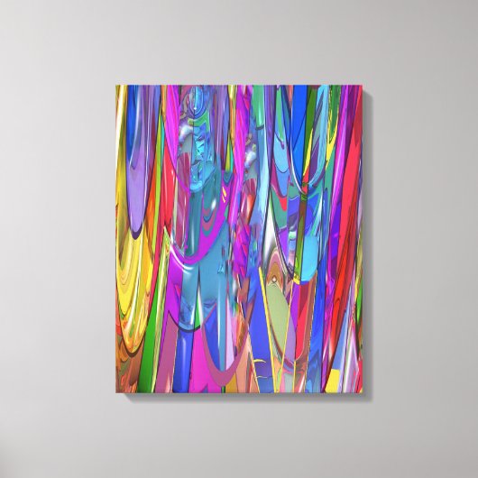 カラーを動かす キャンバスプリント (正面)