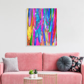 カラーを動かす キャンバスプリント (インサイチュ (リビング))
