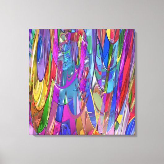 カラーを動かす キャンバスプリント (正面)
