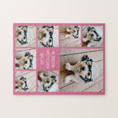 カラーを選カスタム択できるフォト8コラージュを作成する ジグソーパズル (横)