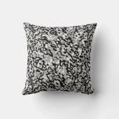 カラーを選択"B/W大理石"デザイン枕1 クッション (裏面)