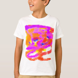 カラーアイディア抽象芸術マインドストレス Tシャツ