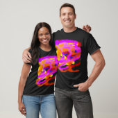 カラーアイディア抽象芸術マインドストレス Tシャツ (ユニセックス)