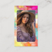 カラーアナリスト個人スタイリストブライト 名刺 (裏面)