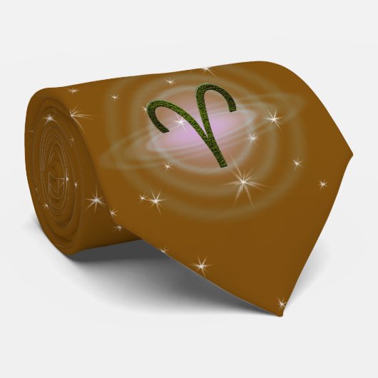 カラーアリーを選択〔占星術の〕十二宮図占星術の記号 ネクタイ (ロール)