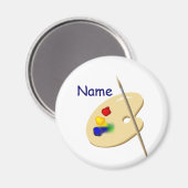 カラーアーティストパレット磁石 マグネット (正面/裏面)