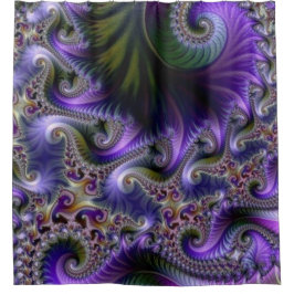 カラーアート シャワーカーテン