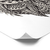 カラーイットポスターウルフ ポスター (角)