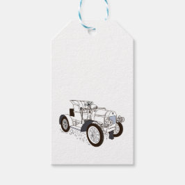 カラーイラストレーション ギフトタグ