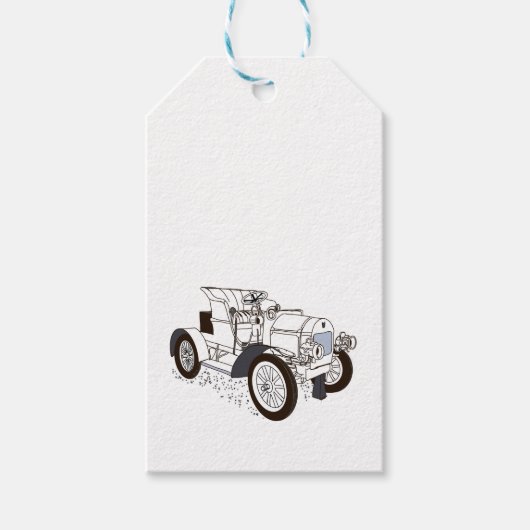 カラーイラストレーション ギフトタグ (正面)