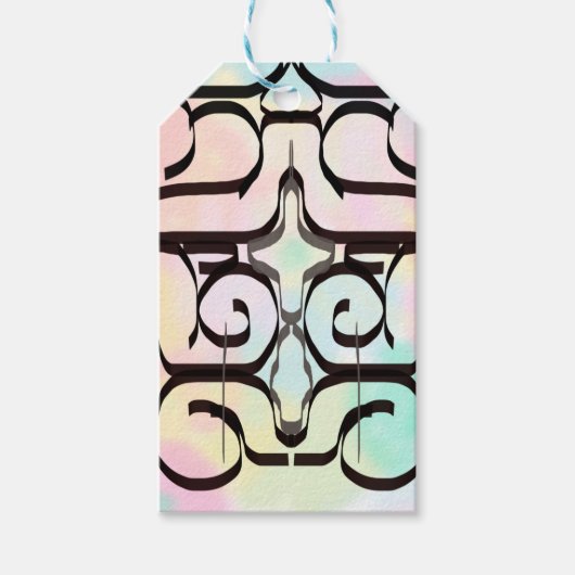 カラーイラストレーション ギフトタグ (正面)