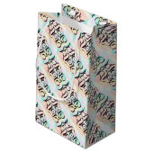 カラーイラストレーション スモールペーパーバッグ (裏面アングル)