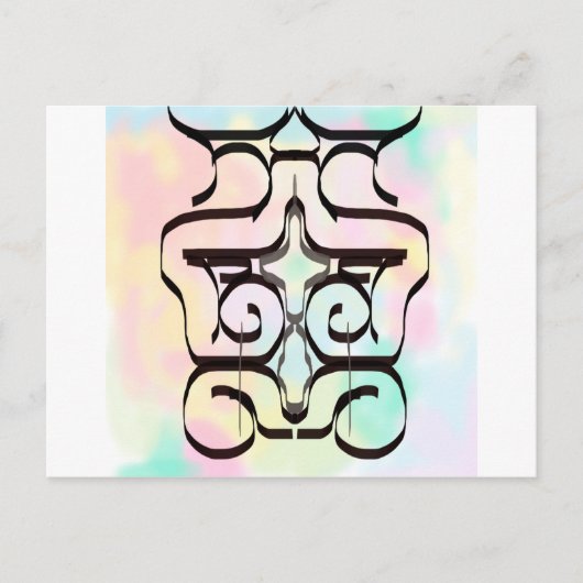 カラーイラストレーション ポストカード (正面)