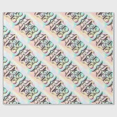 カラーイラストレーション ラッピングペーパー (フラット)