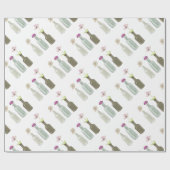 カラーイラストレーション ラッピングペーパー (フラット)