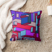 カラーウェサイケデリックイ装飾用クッション クッション (ブランケット)