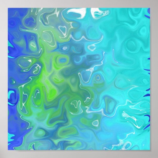 カラーウェル抽象芸術88.8 ポスター (正面)