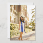 カラーウォッシュブルーグリーングラードパーティの招待状 招待状 (裏面)