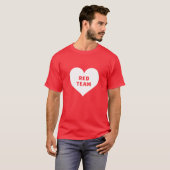 カラーウォー赤チームシャツ Tシャツ (正面フル)