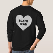 カラーウォー ブラックチームTシャツ Tシャツ (裏面)