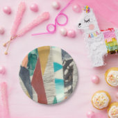 カラーエッジII ペーパープレート (パーティー)