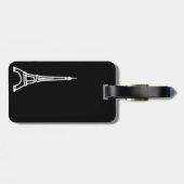 カラーエッフェルタワーズ ラゲッジタグ (裏面横)