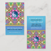 カラーエナジーインヤンニューエイジ名刺 名刺 (正面/裏面)