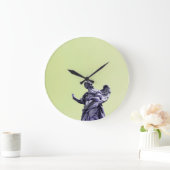 カラーエフェクト、フィルタ、モダンシンプル撮影 ラージ壁時計 (ホーム)