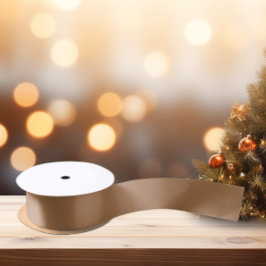 カラーエレガントズ – カフェオレイトサテンリボン サテンリボン