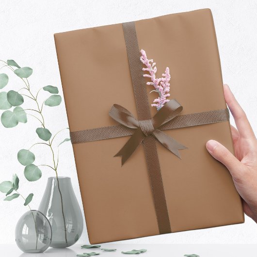 カラーエレガントズ – カフェオレイト ラッピングペーパー