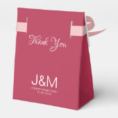 カラーエレガント無地のビバマゼンタカリグラフィー フェイバーボックス (裏面サイド)