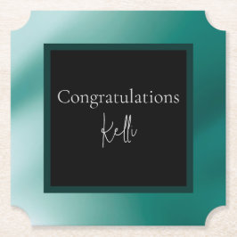 カラーエレガント紙コースター ペーパーコースター