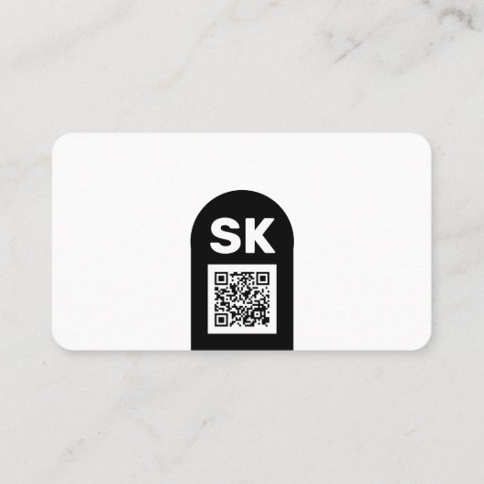 カラーエレガント選択QRコカスタムード 名刺 (裏面)