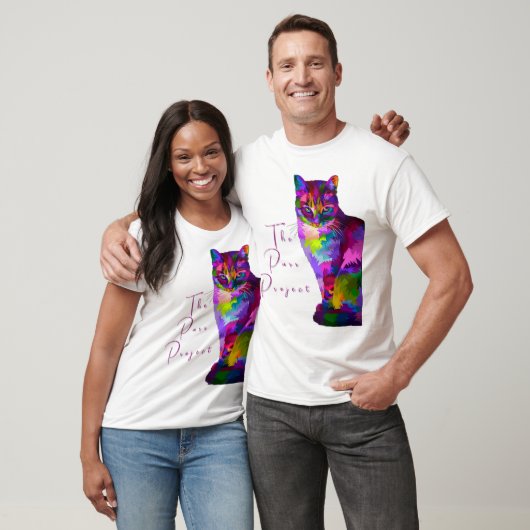 カラーオフセットT型 Tシャツ (ユニセックス)