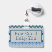 カラーオプション バッジ (裏面（伸縮クリップ）)