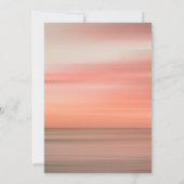 カラーオーバーレイスタイリッシュフォトウェディング日付の保存 招待状 (裏面)