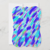 カラーカオス招待状 招待状 (裏面)