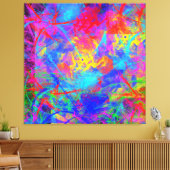 カラーカオス キャンバスプリント (インサイチュ (リビング))