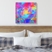 カラーカオス キャンバスプリント (インサイチュ (寝室))